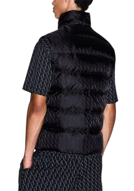 Smanicato in tessuto con logo allover A-X ARMANI EXCHANGE | Giubbotti | XM001581 AF16628UC001